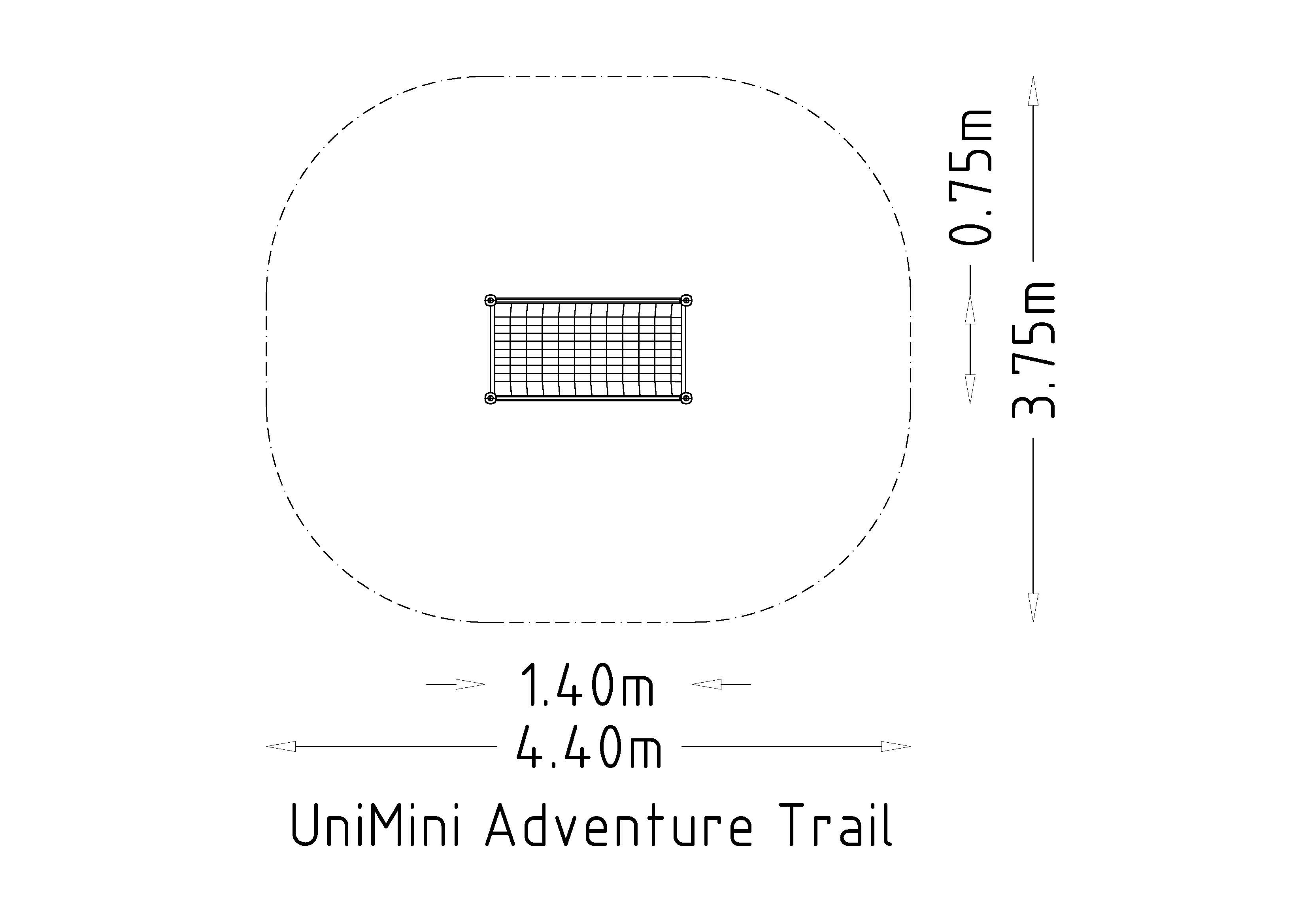 UniMini Adve Trail Net Bridge