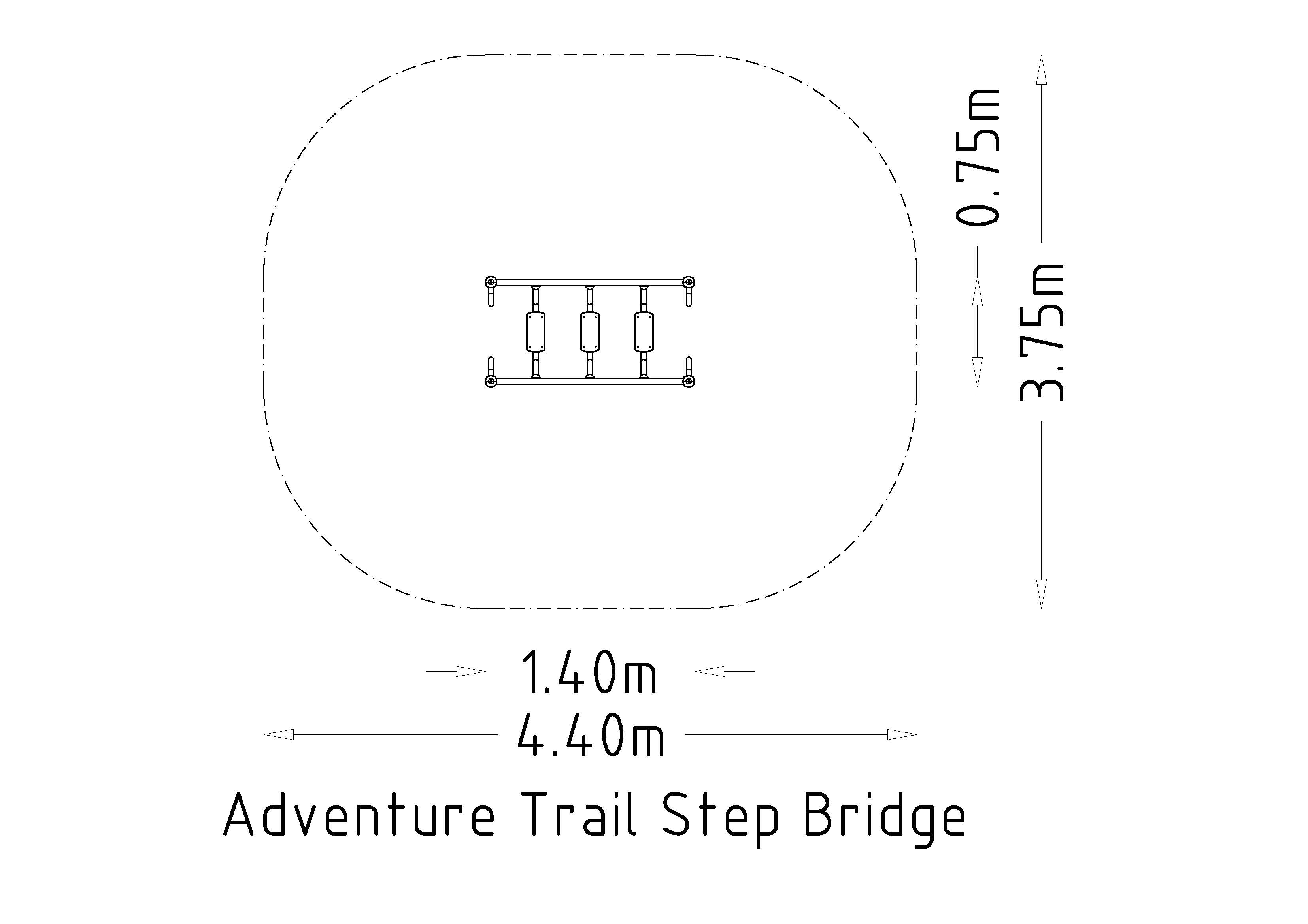UniMini Adve Trail Trapbrug