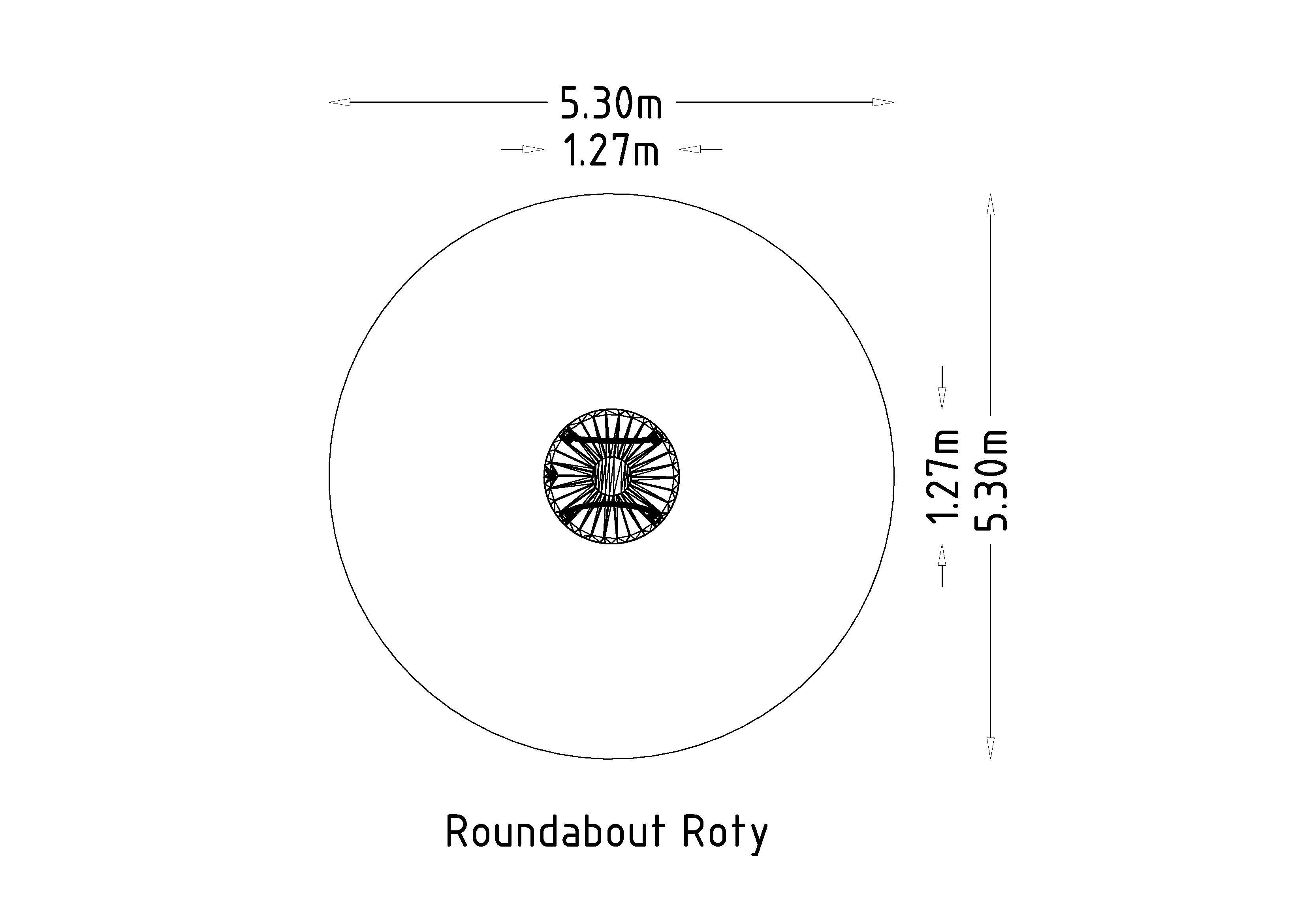 Rond-point inclusif Roty