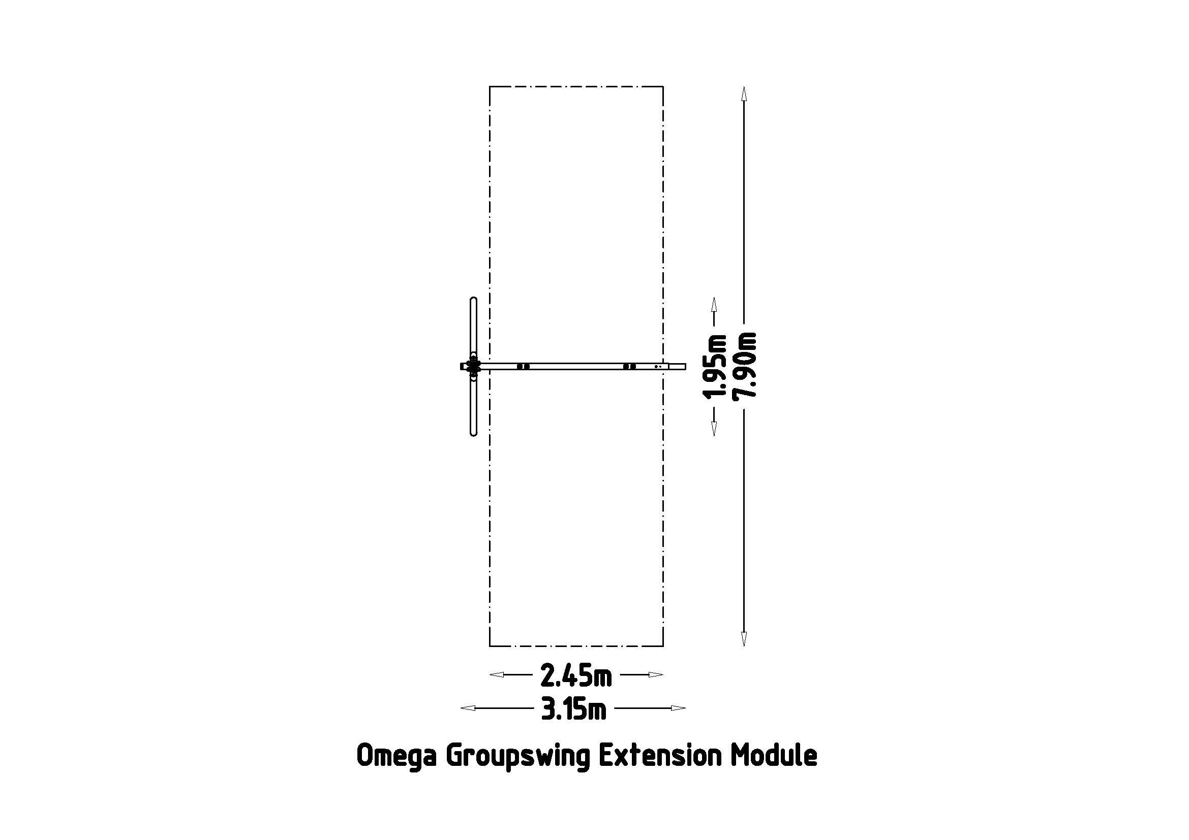 Svingforlengelsesmodul Omega