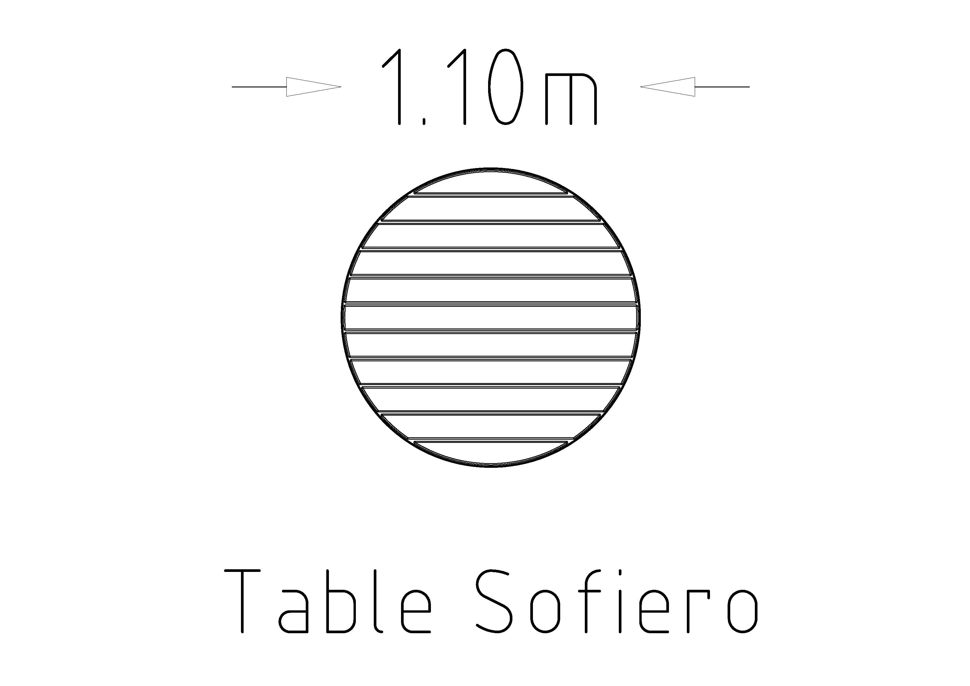 Round Table Sofiero Hardwood