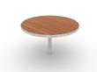 Round Table Sofiero Hardwood