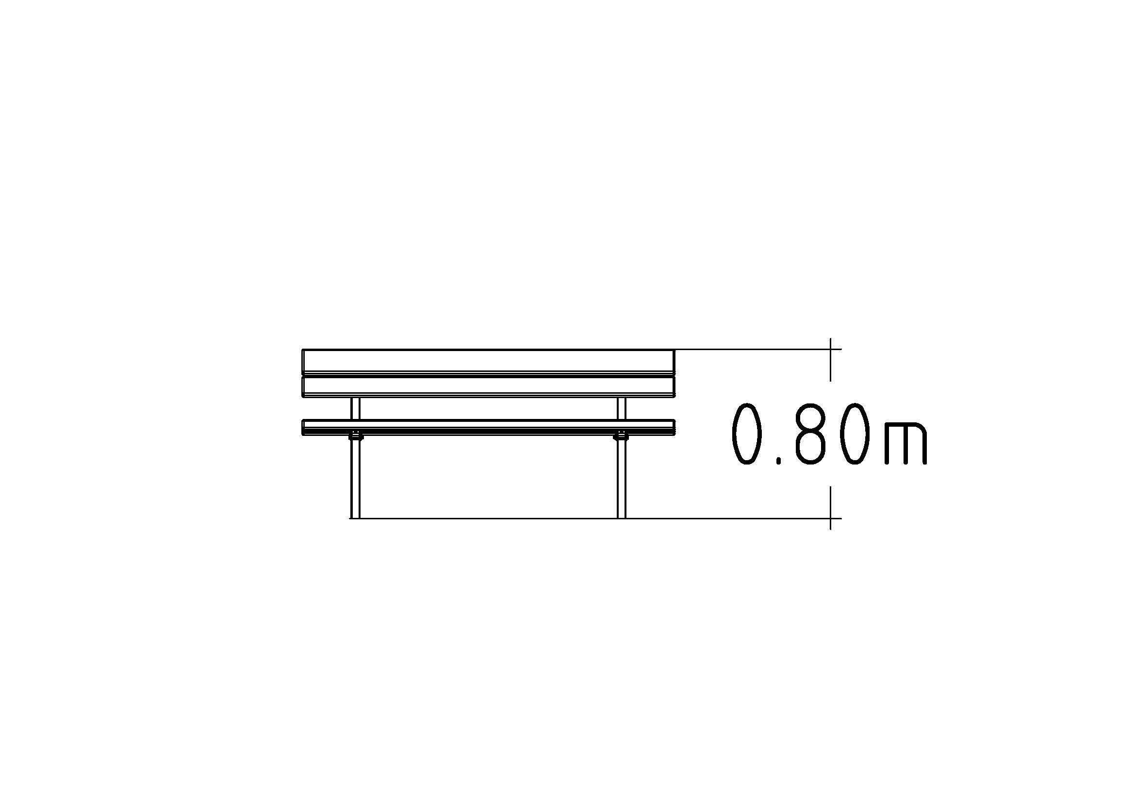 Park Bench Ekeby Hardwood