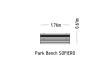 Park Bench Sofiero Hardwood