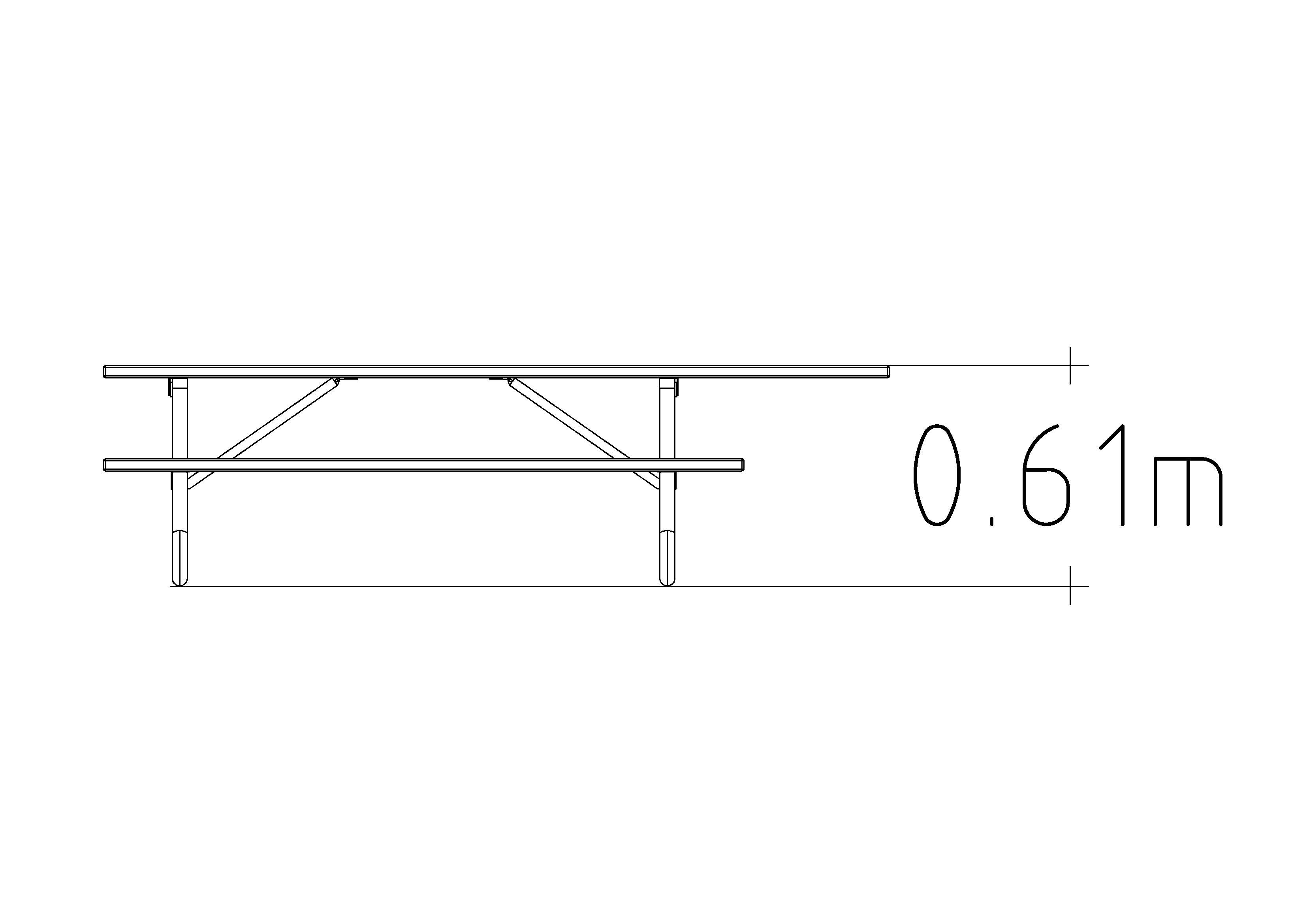 Picnic Table Hallon