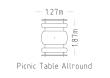 Picnic Table Allround