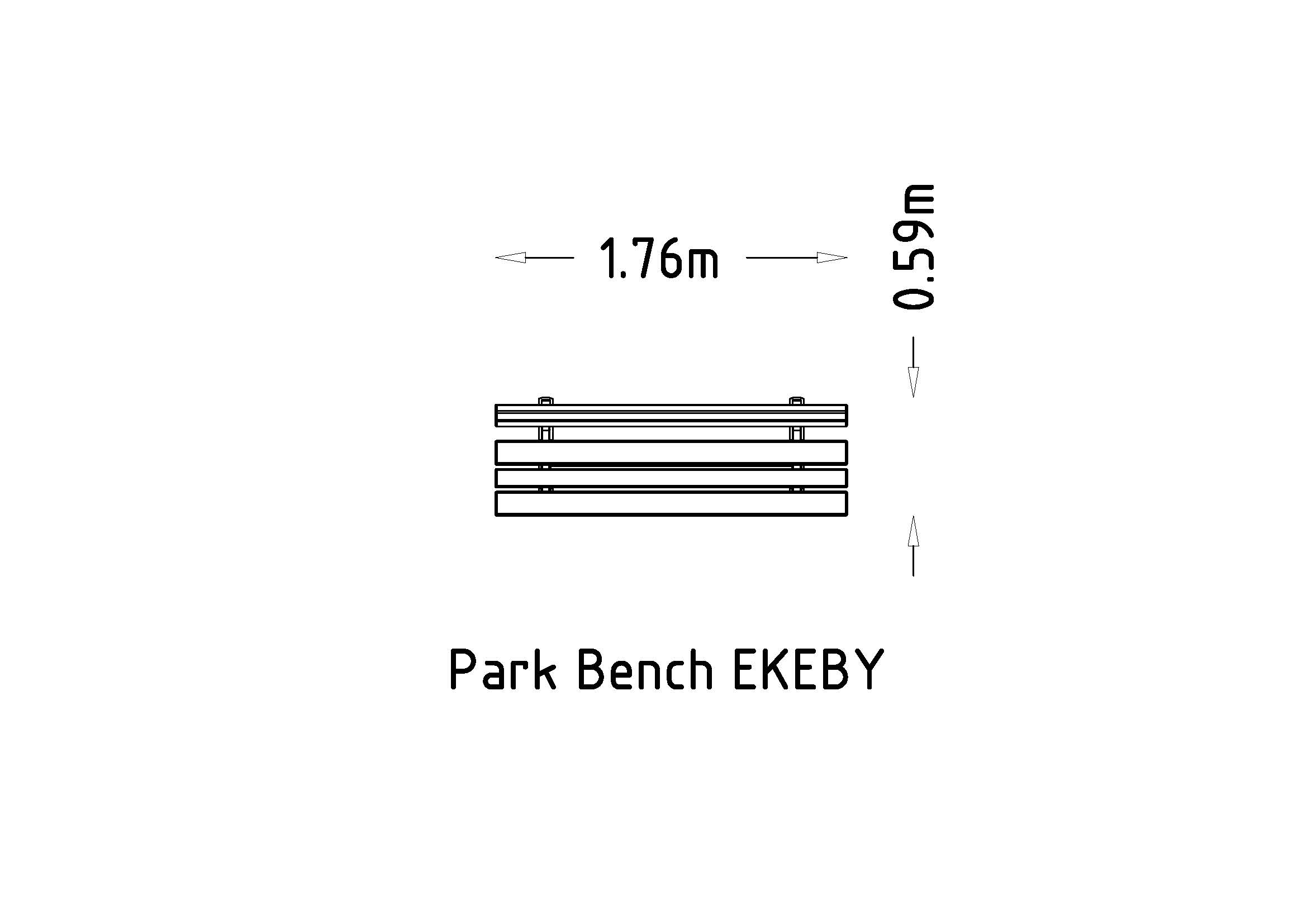 Park Bench Ekeby