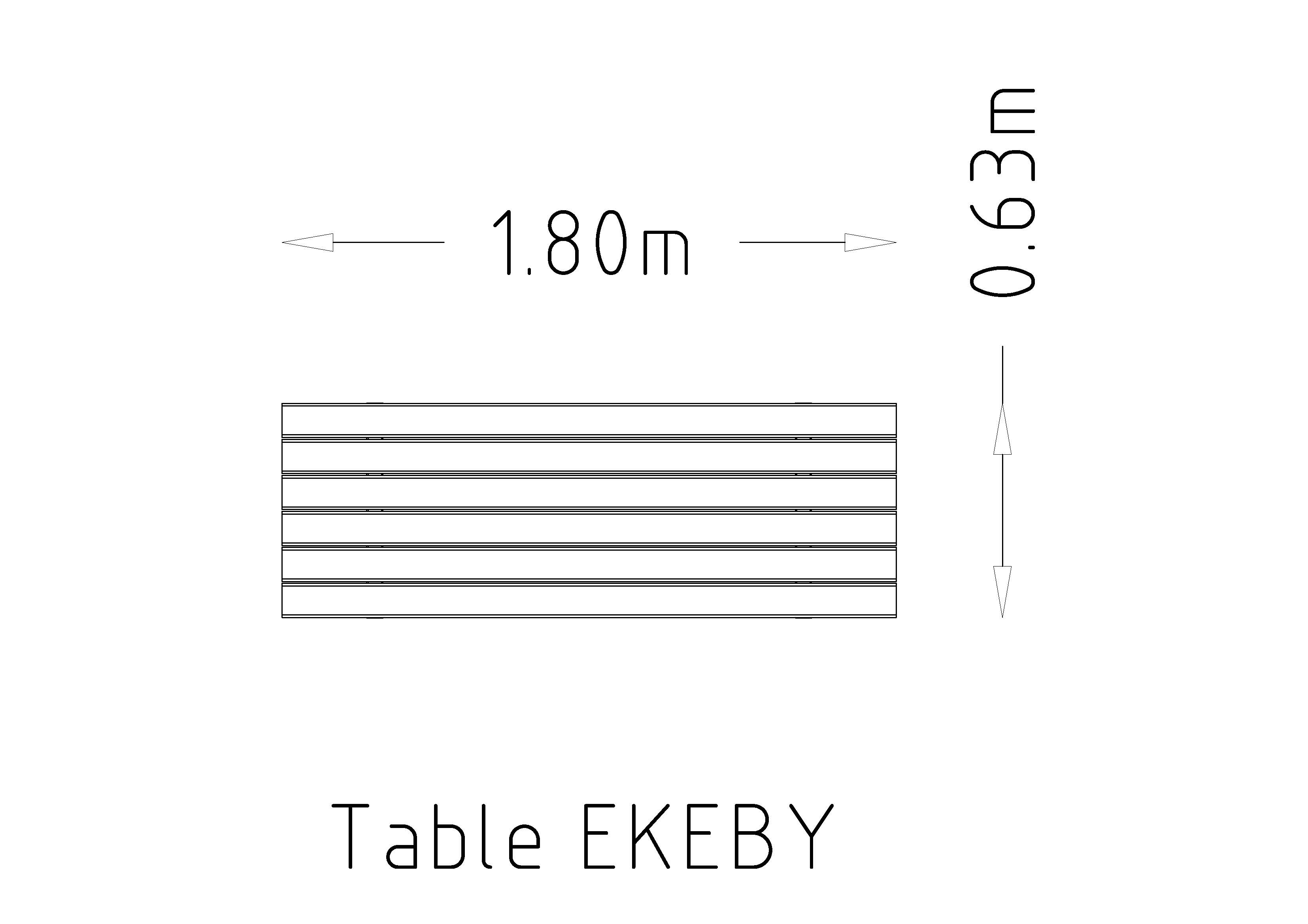 Table Ekeby