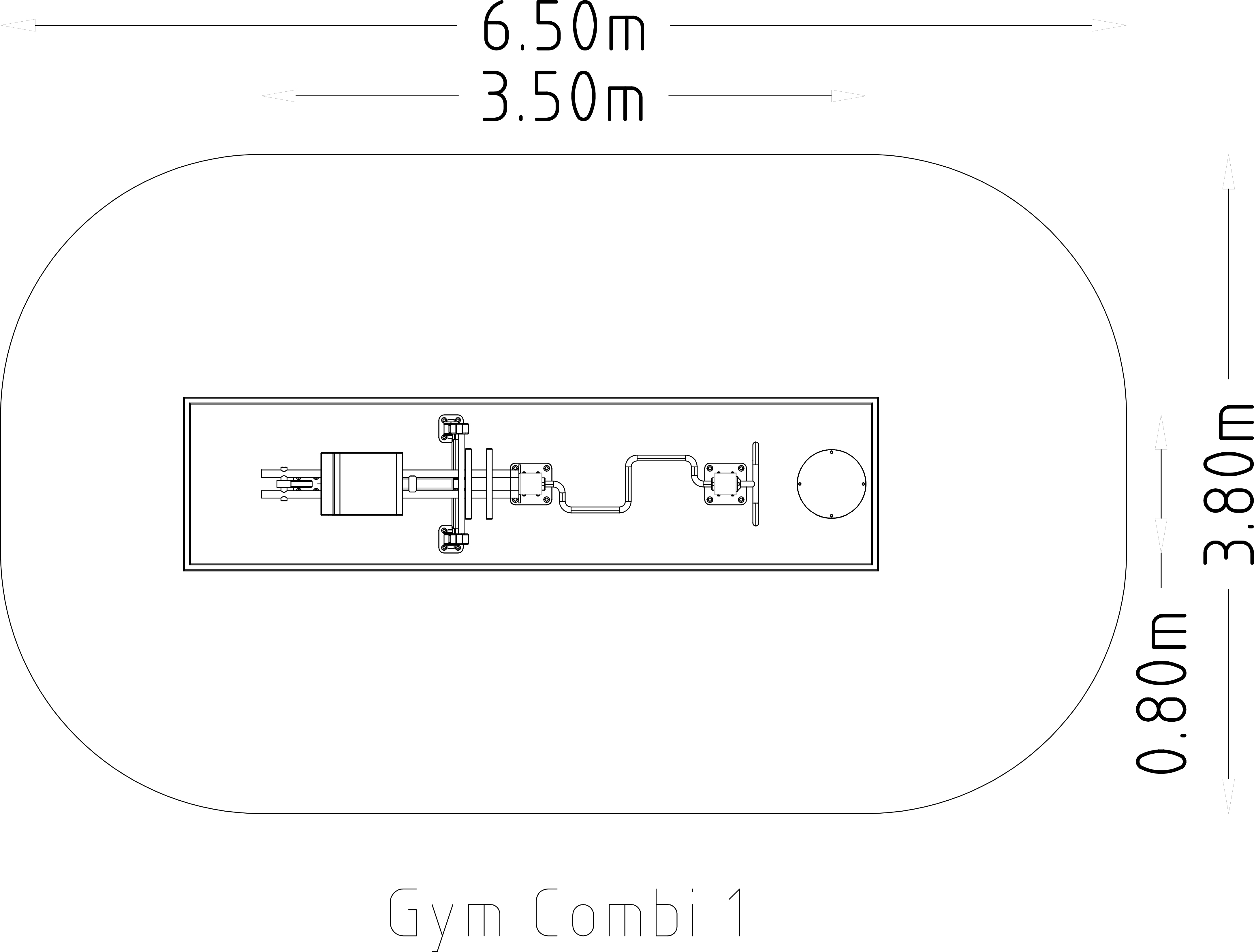 Denfit Gym Combi 1