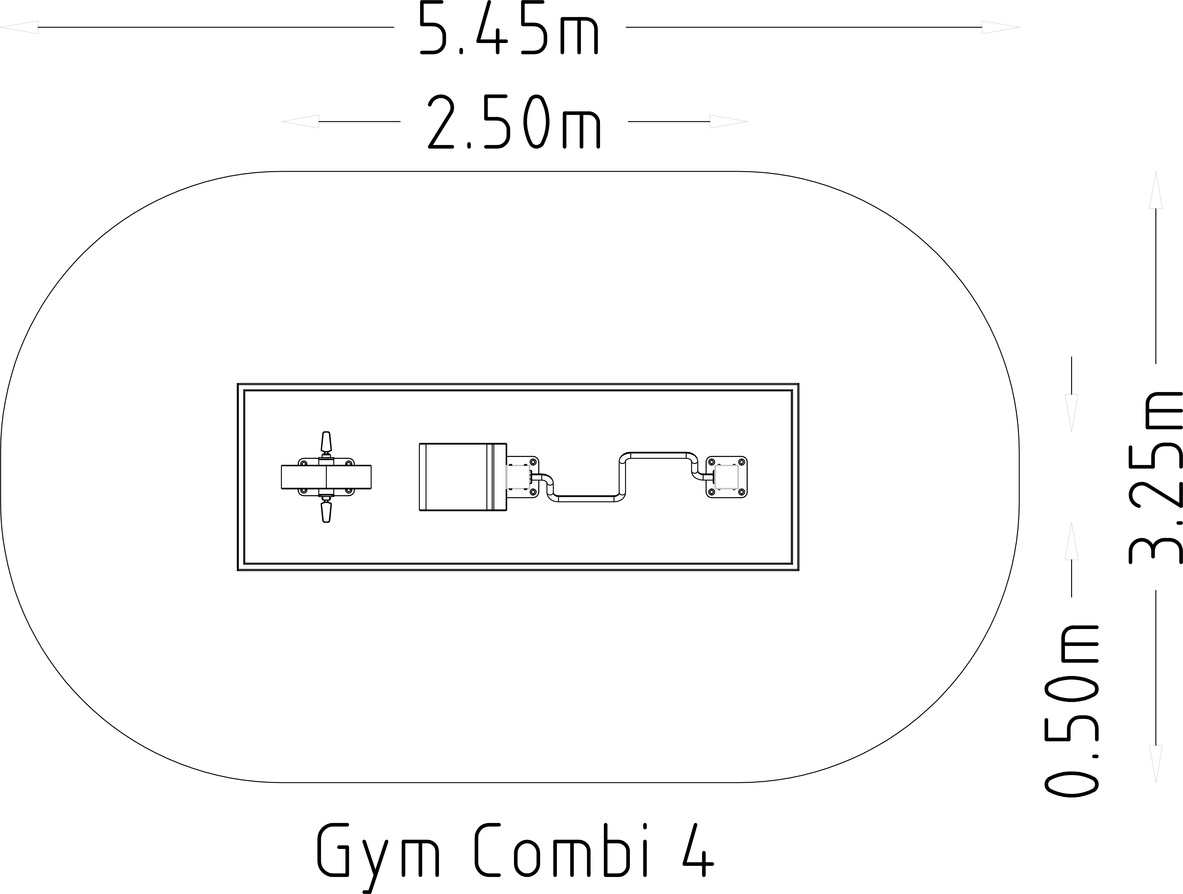 Palestra Denfit Combi 4