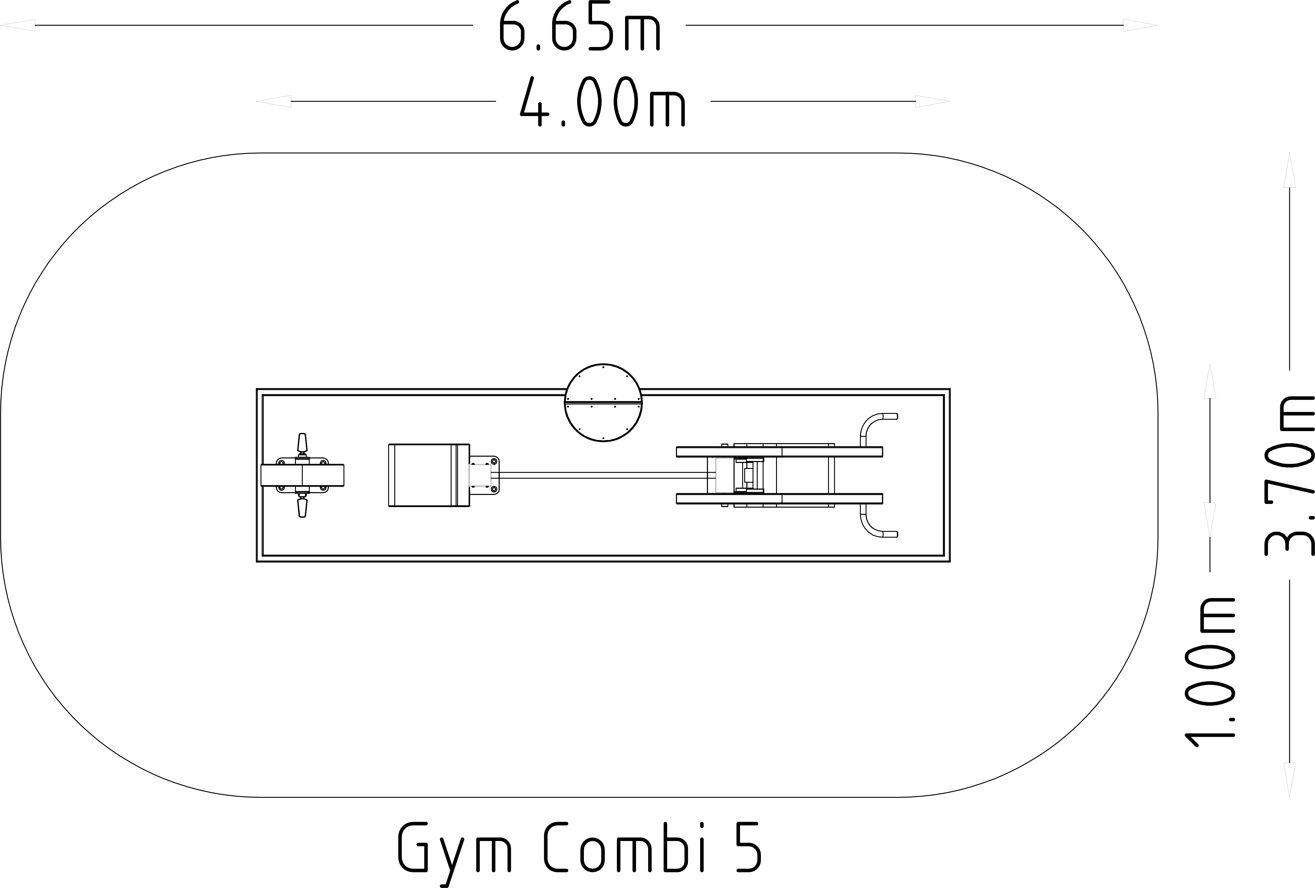 Denfit Gym Combi 5