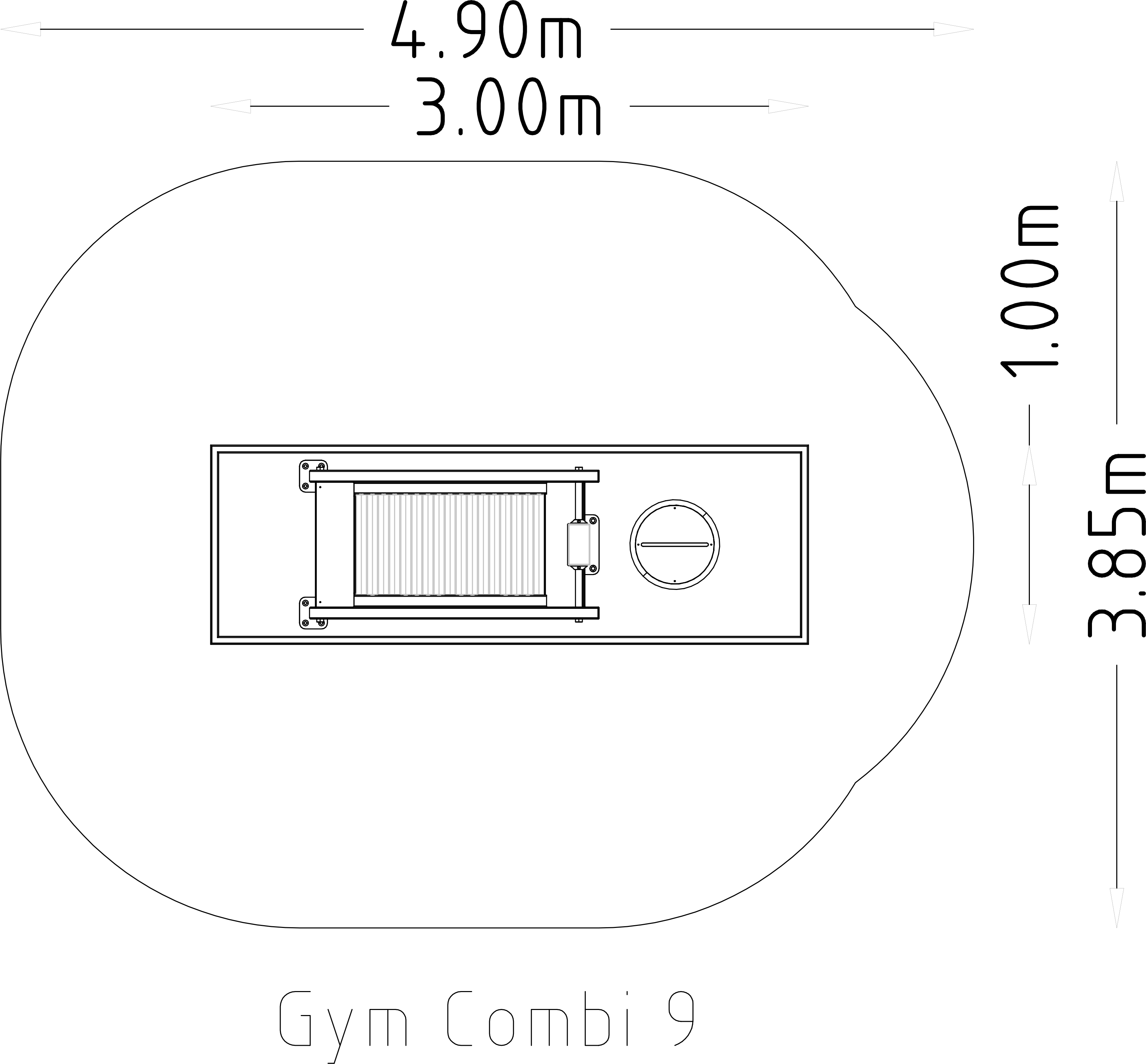 Denfit Gym Combi 9