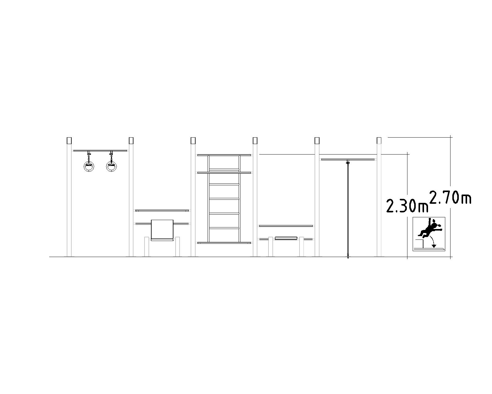 Denfit Large Workourk Frame