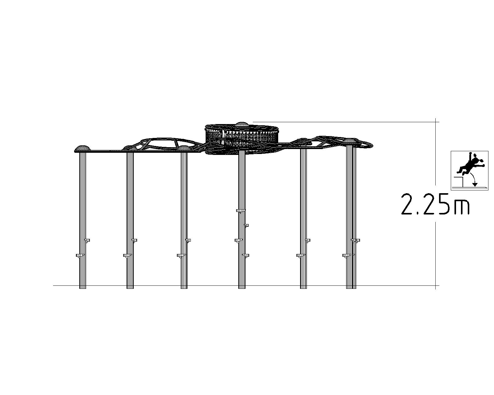 Climbing Frame Unity Canopy