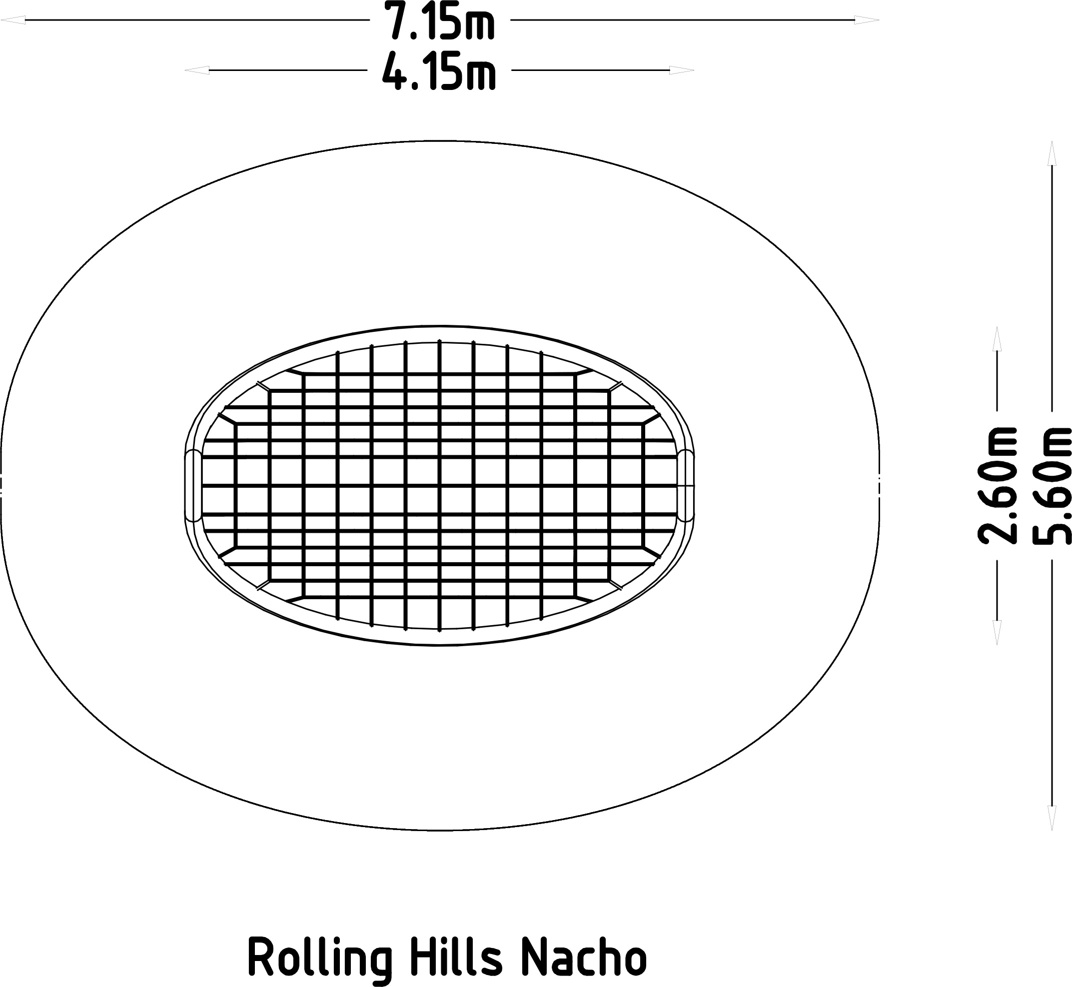 Kiipeily Net Rolling Hills