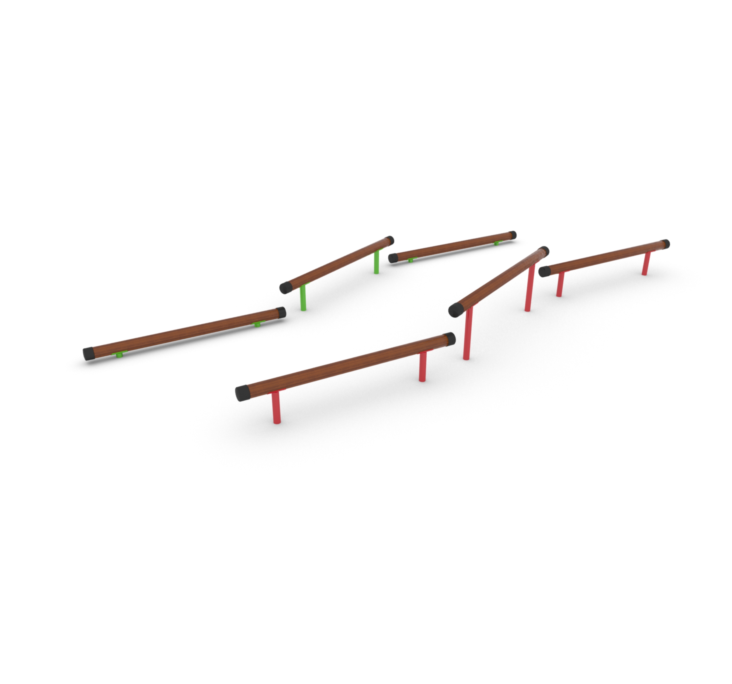 Obstacle Course Balance Beams