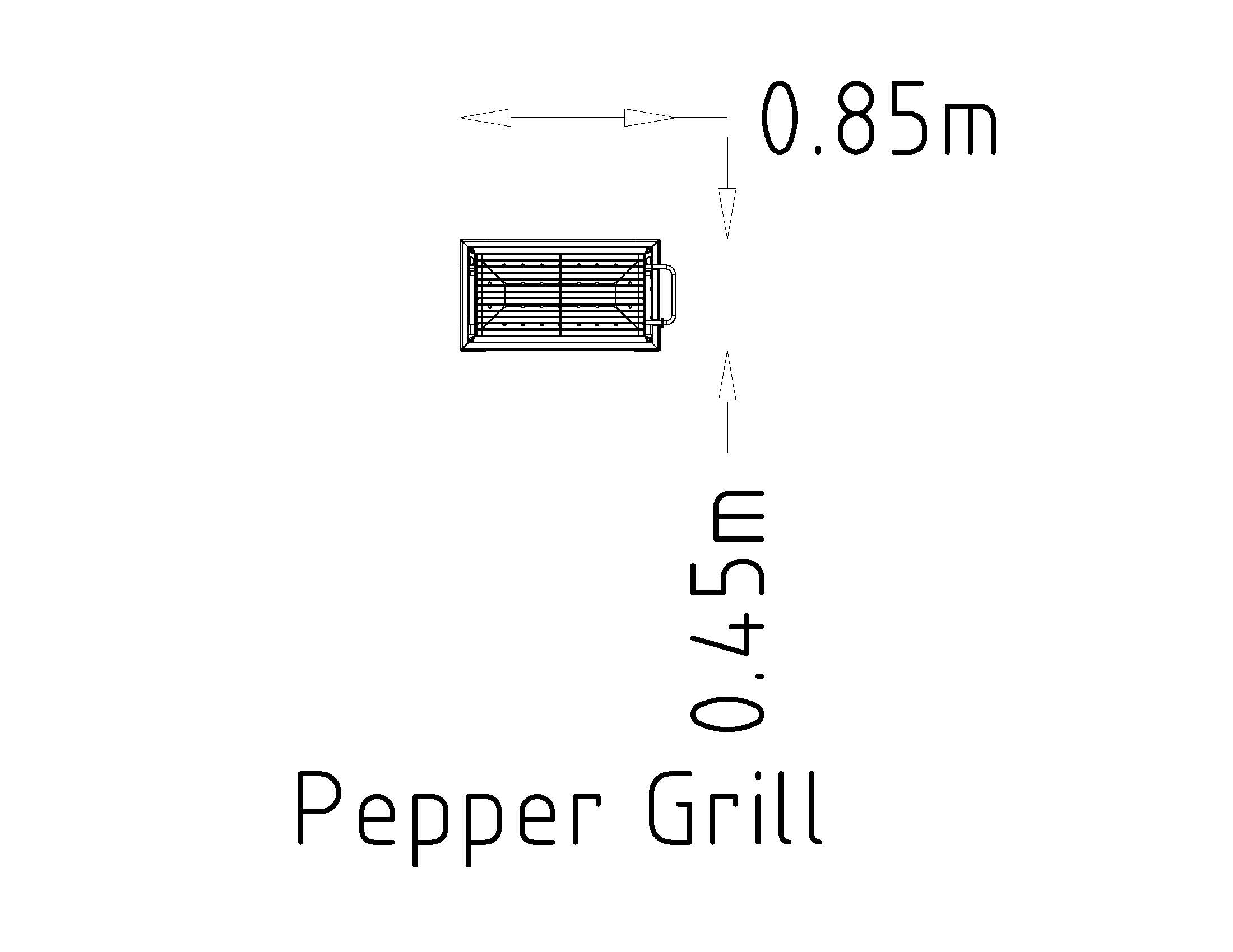 Barbecue Grill Peper