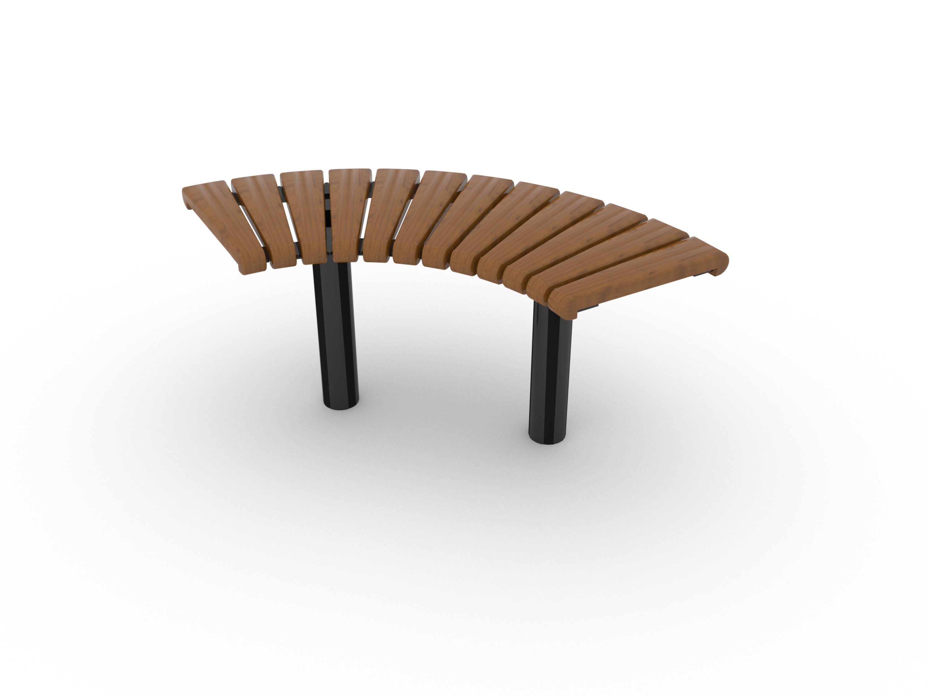 Curved Bench 90° Sofiero 