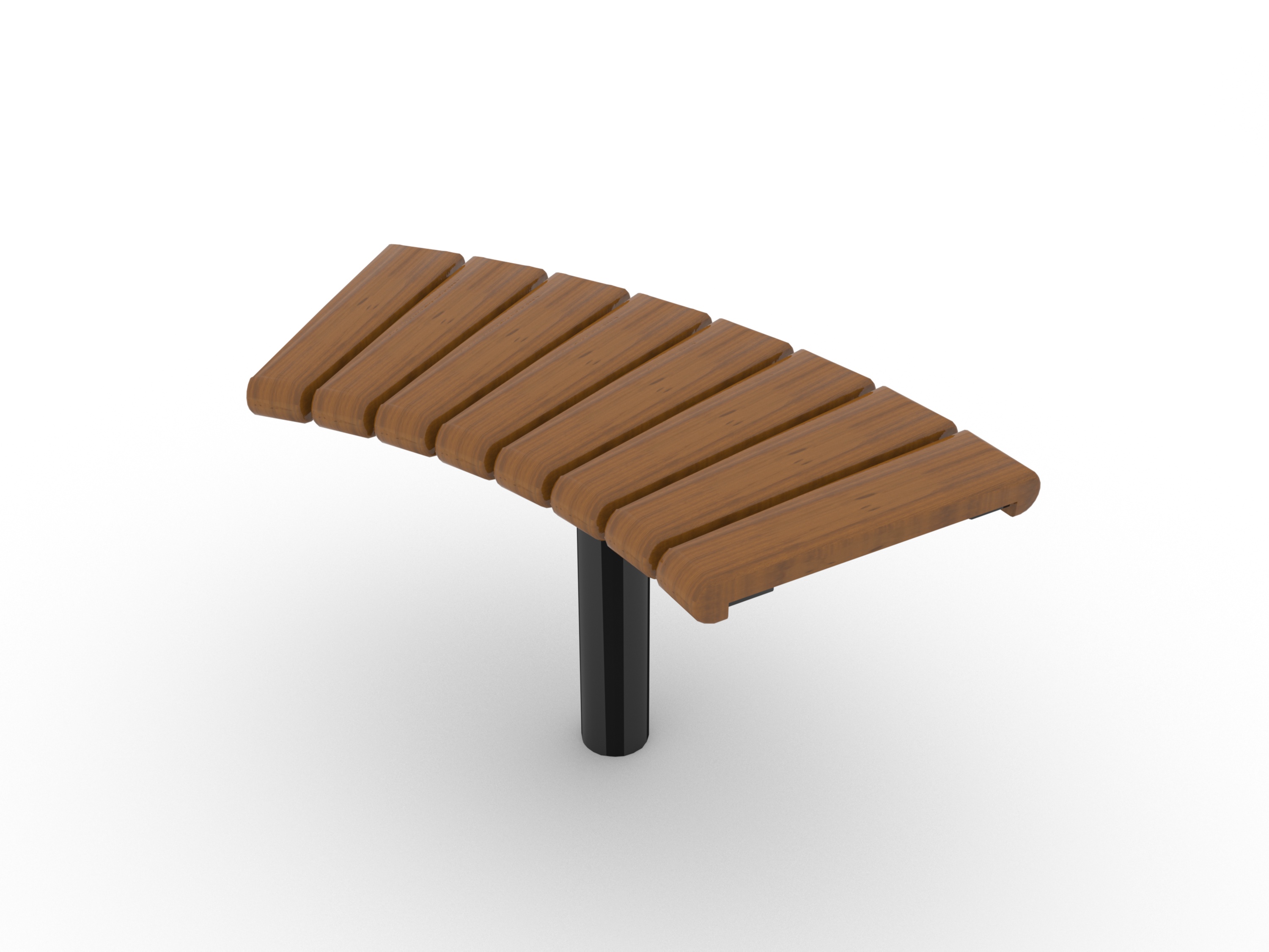 Curved Bench 45° Sofiero