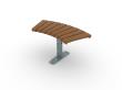 Curved Bench 45° Sofiero