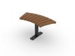 Curved Bench 45° Sofiero