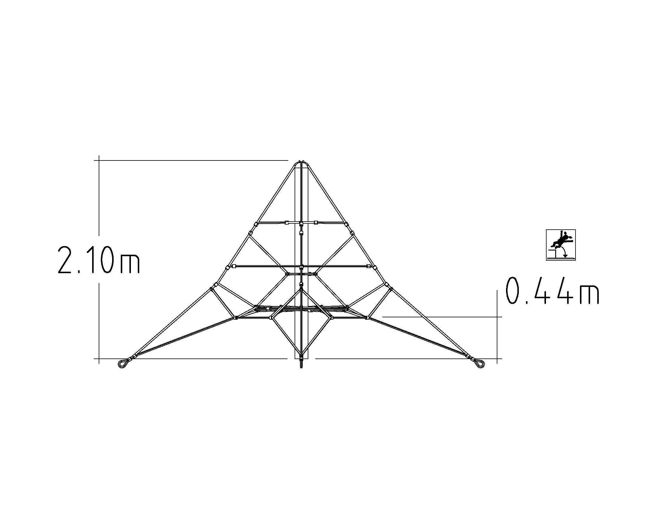 Climbing Net Active 2000