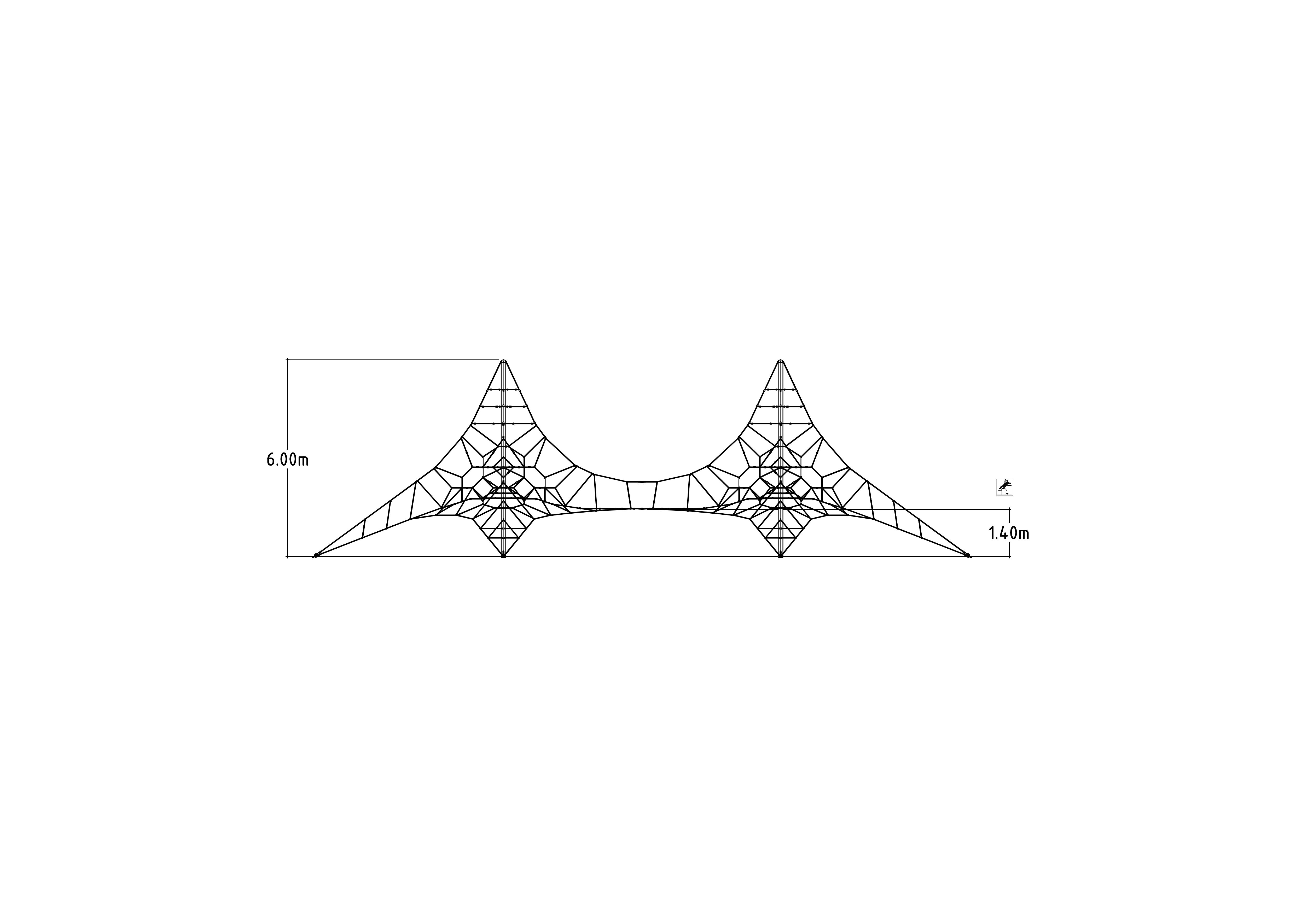 Climbing Net Twin Active 6000