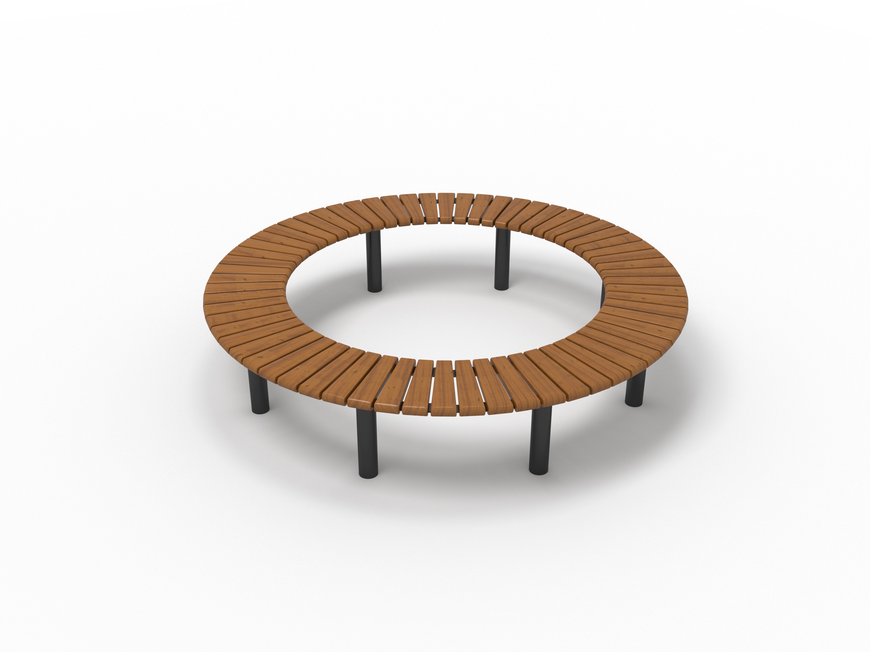 Bench Curved 360° Sofiero 