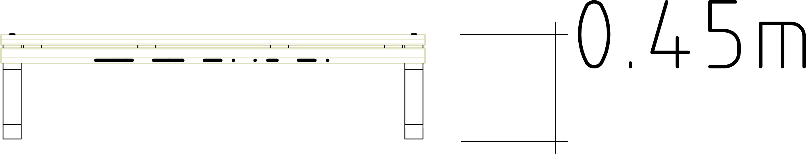 Bench Rosenlund 