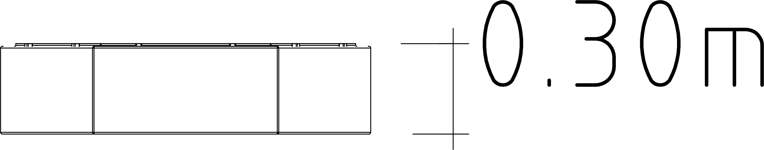 Modulo esagonale Rosenlund (L)