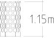 Hexagon Trellis Rosenlund (S)