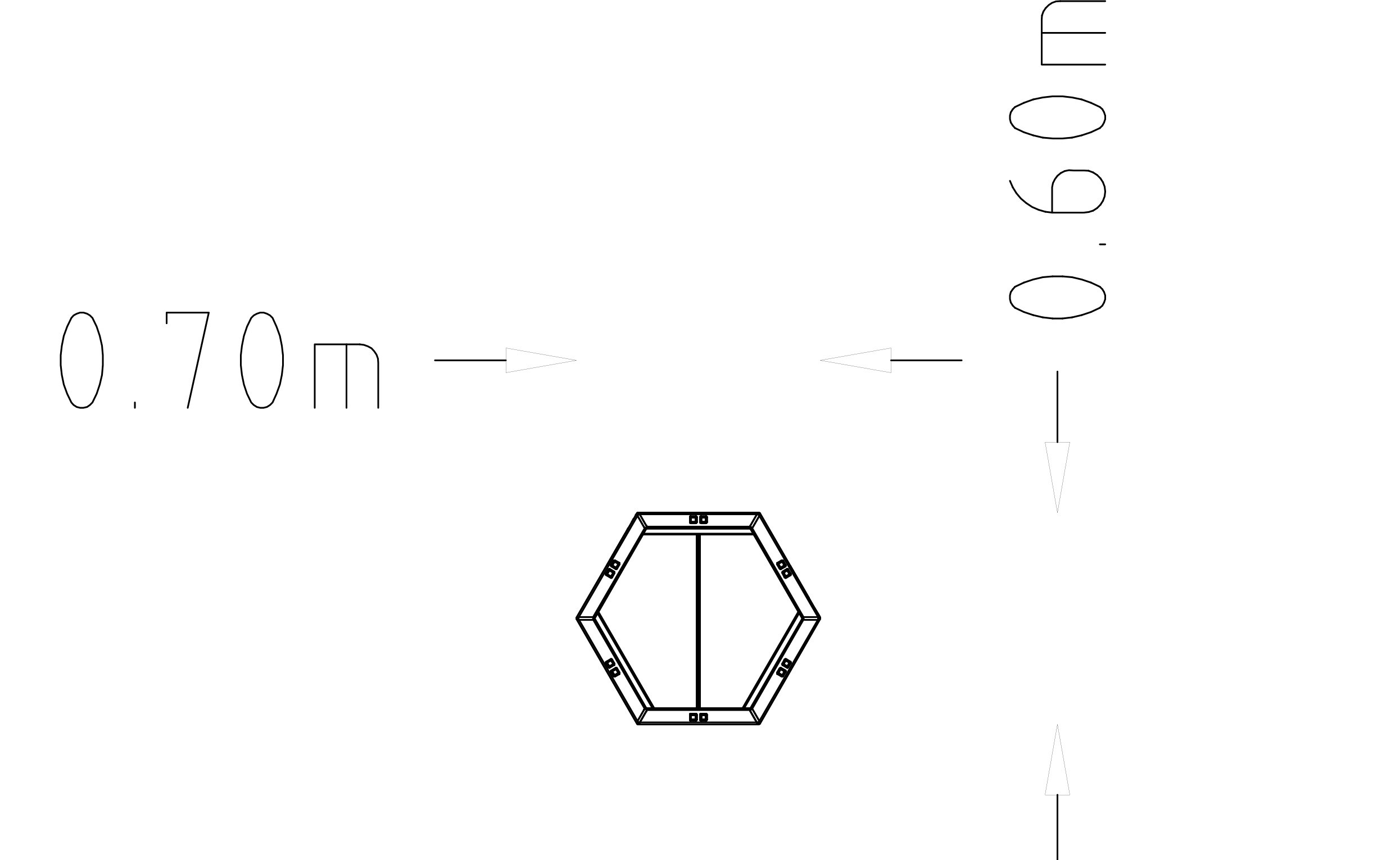 Module de base hexagonal Rosenlund (S)