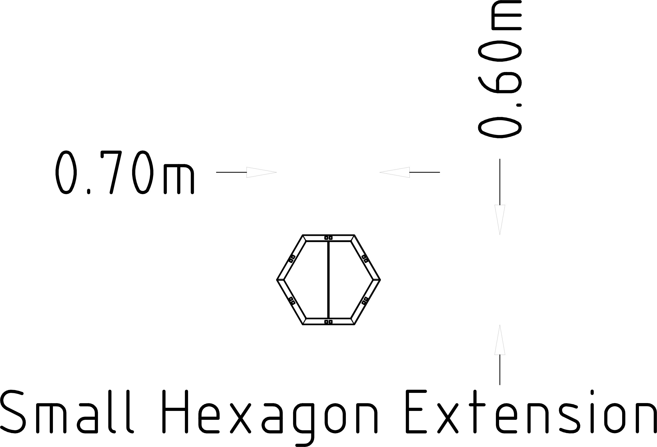 Hex Ext Modülü Rosenlund (S)