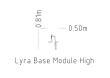 Bicycle Rack Lyra High