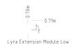 Bicycle Rack Lyra Low Ext