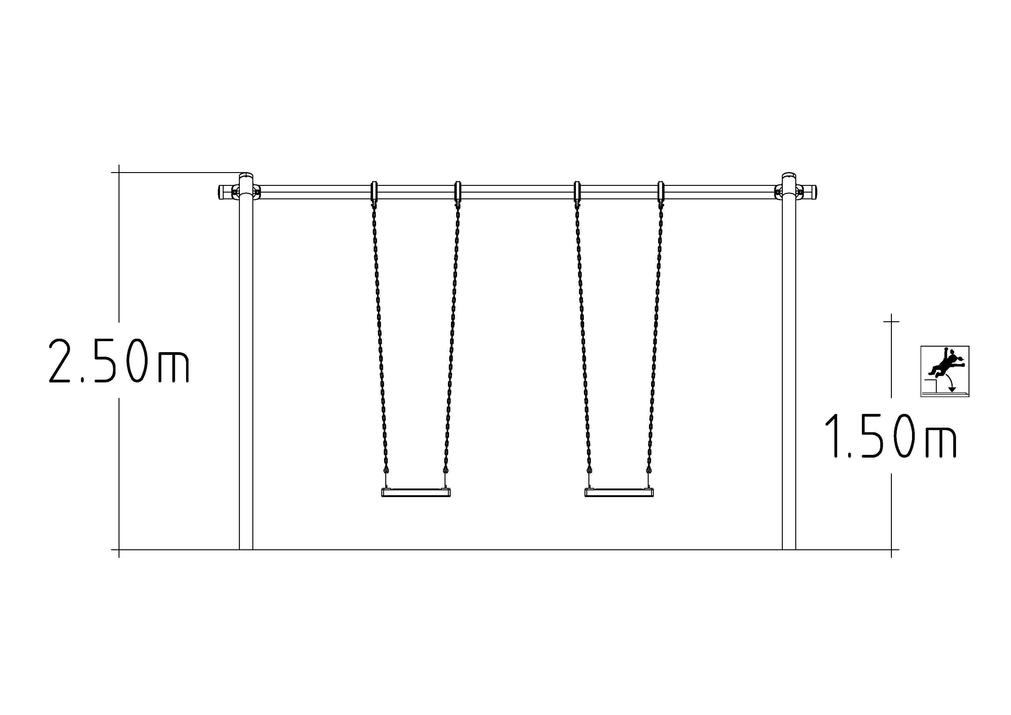 Complete Swing Set Omega