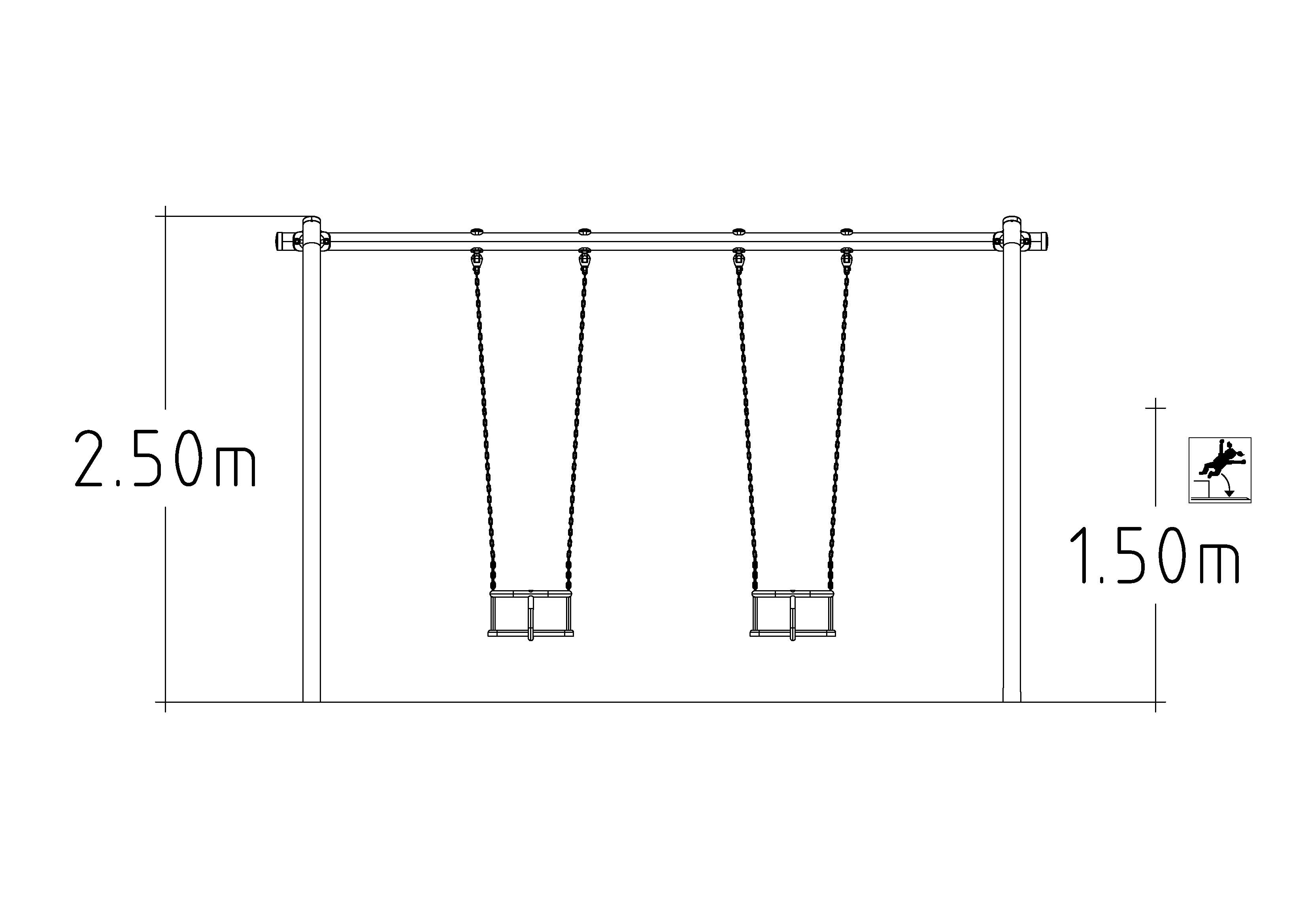 Complete Swing Set Omega