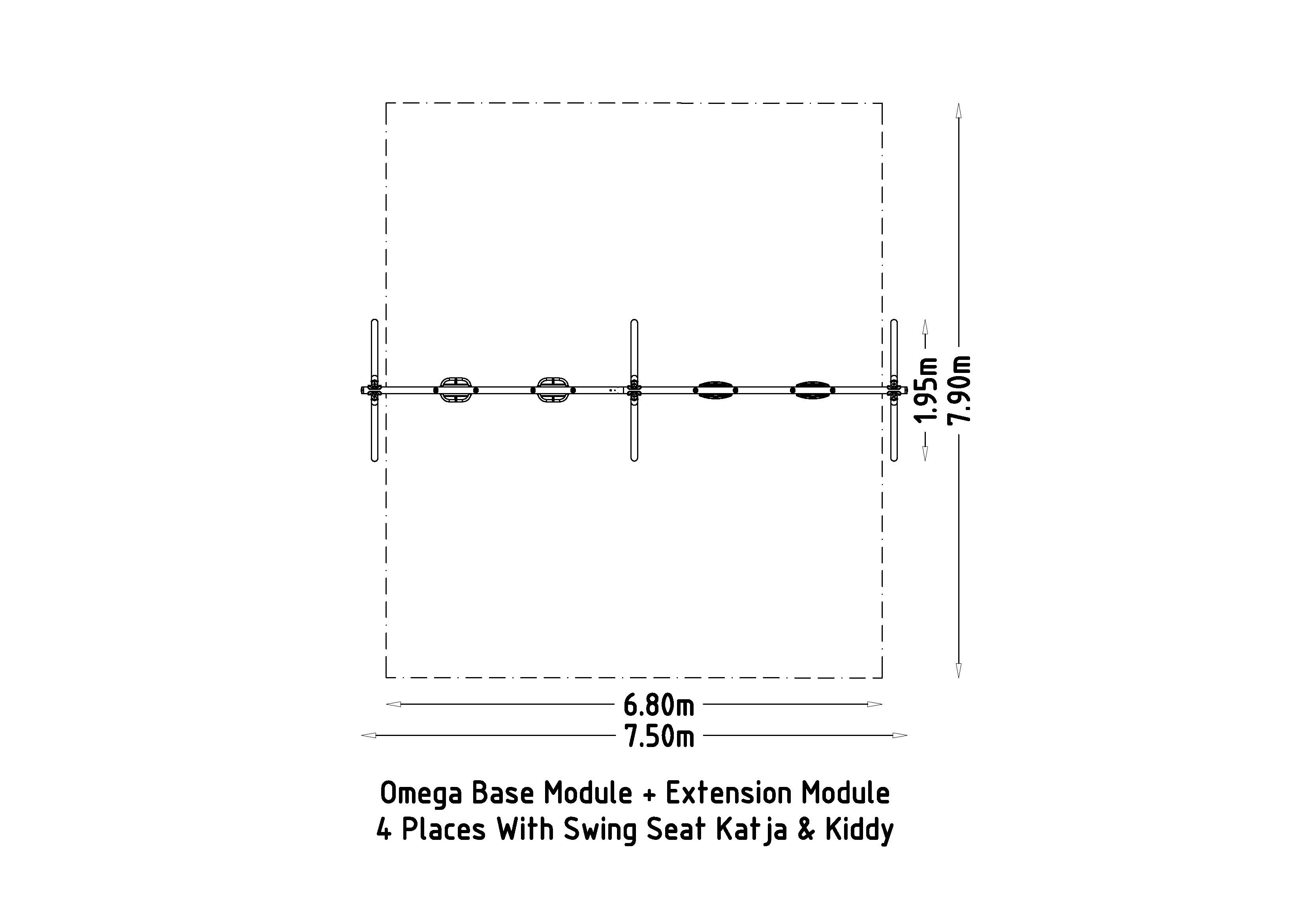 Complete Swing Set Omega