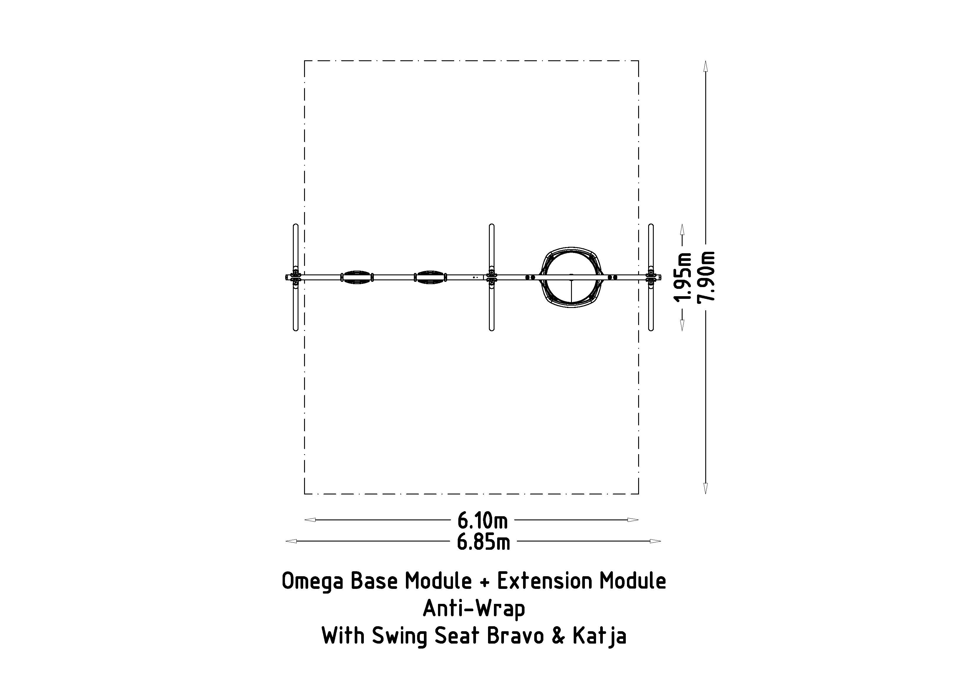Complete Swing Set Omega