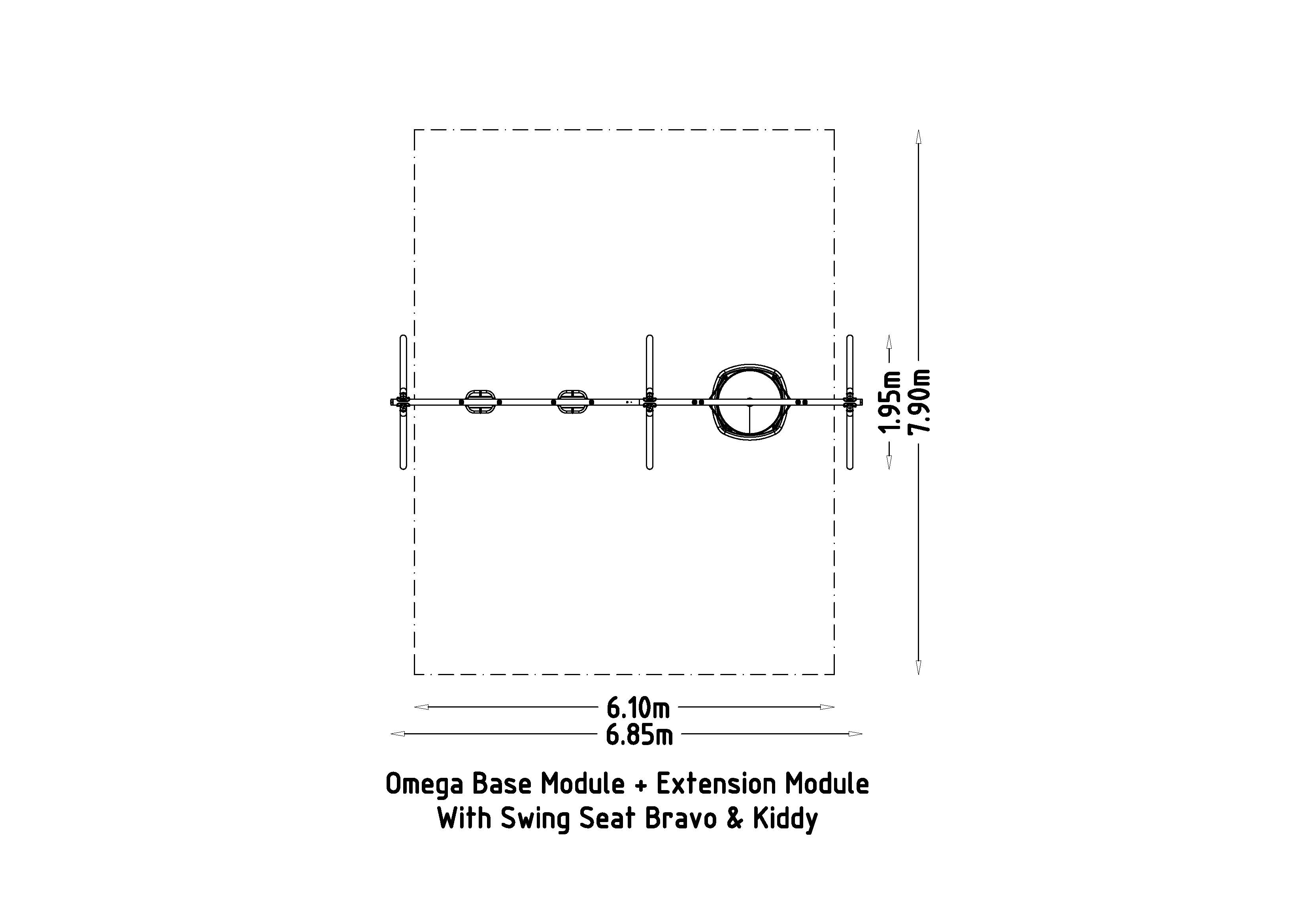 Complete Swing Set Omega