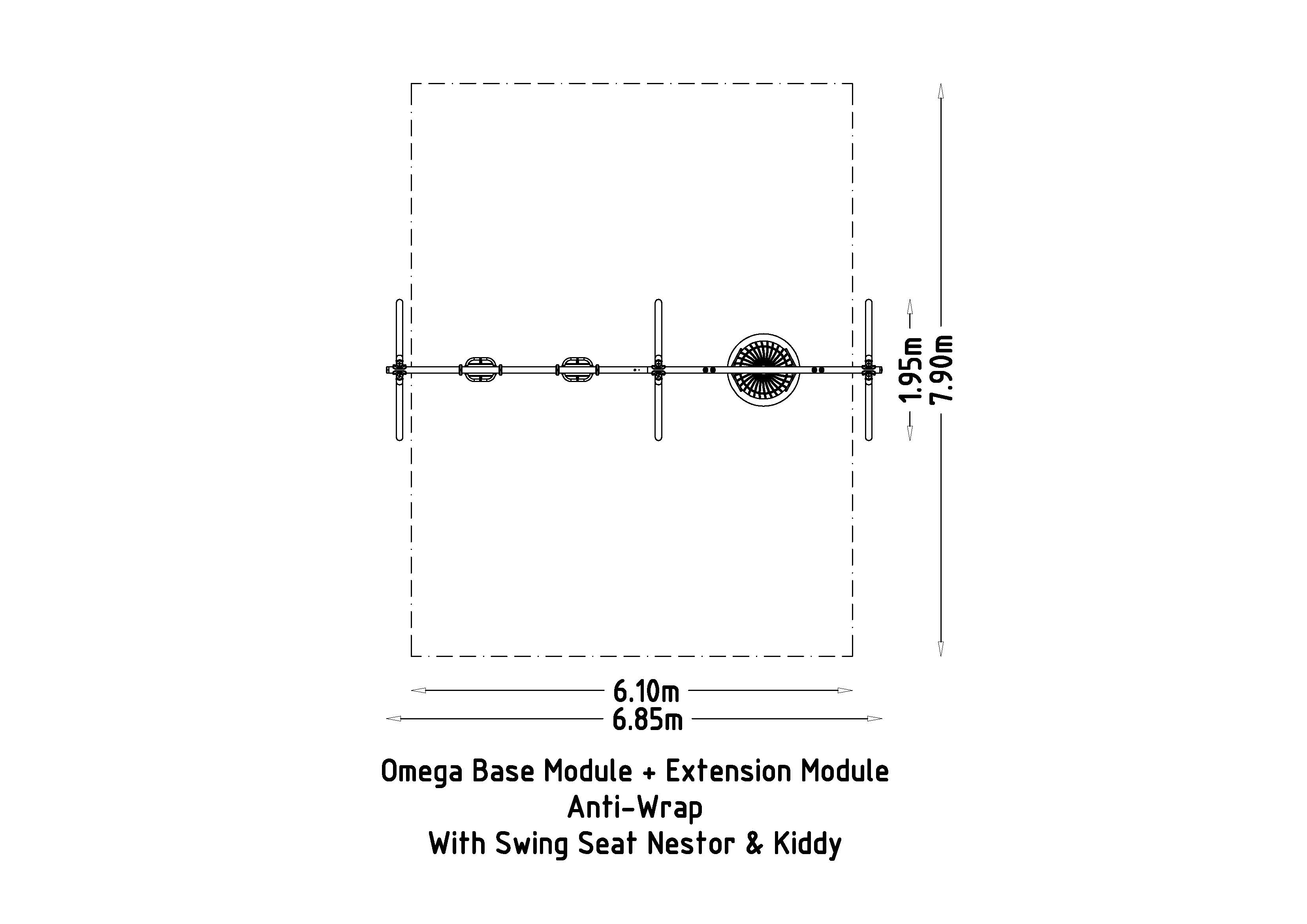 Complete Swing Set Omega