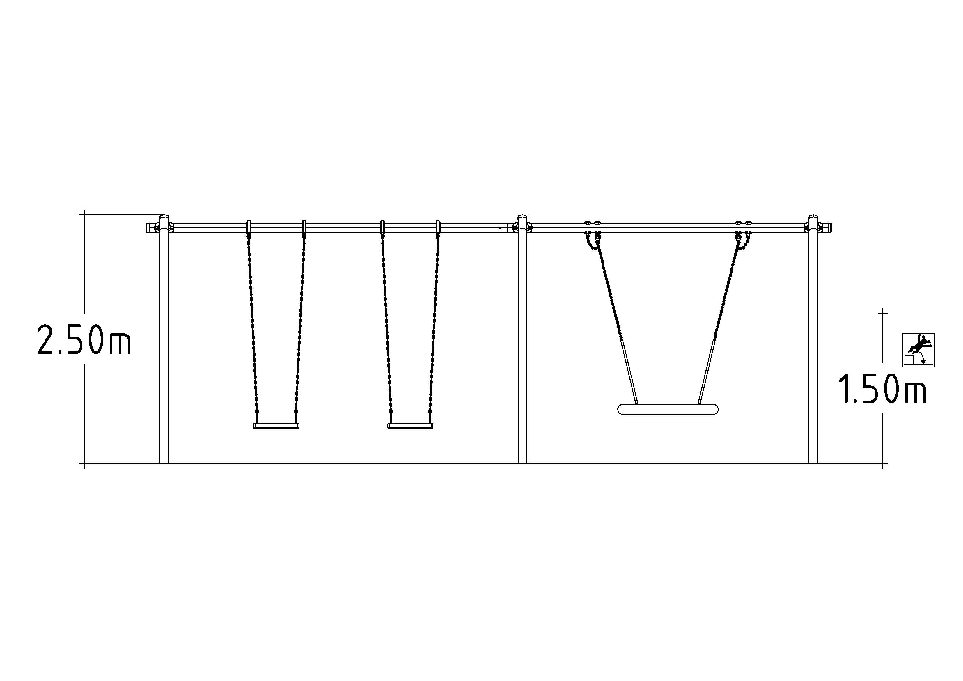 Complete Swing Set Omega