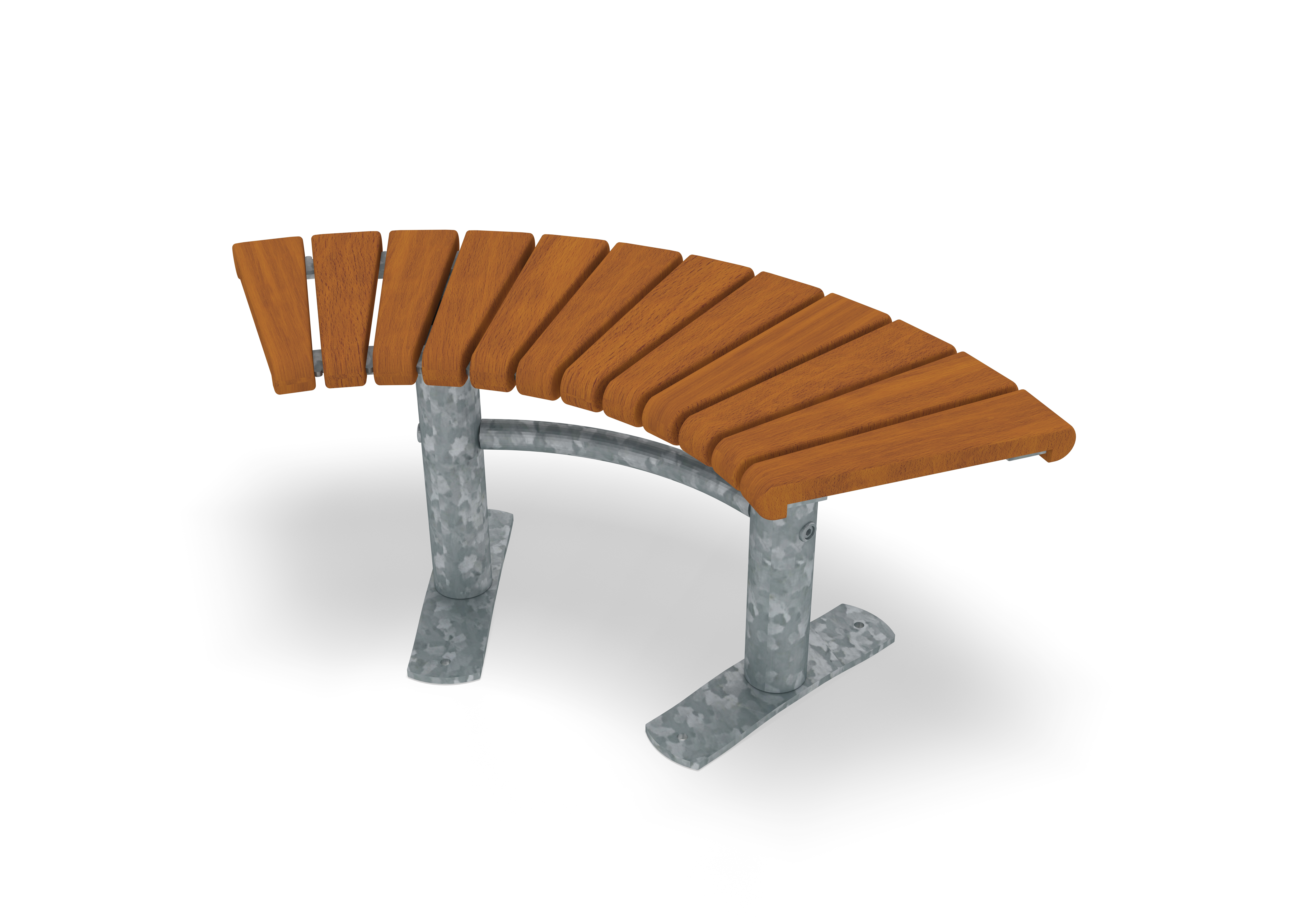 Bench Curved 90° Sofiero 