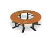 Bench Curved 360° Sofiero Hardwood