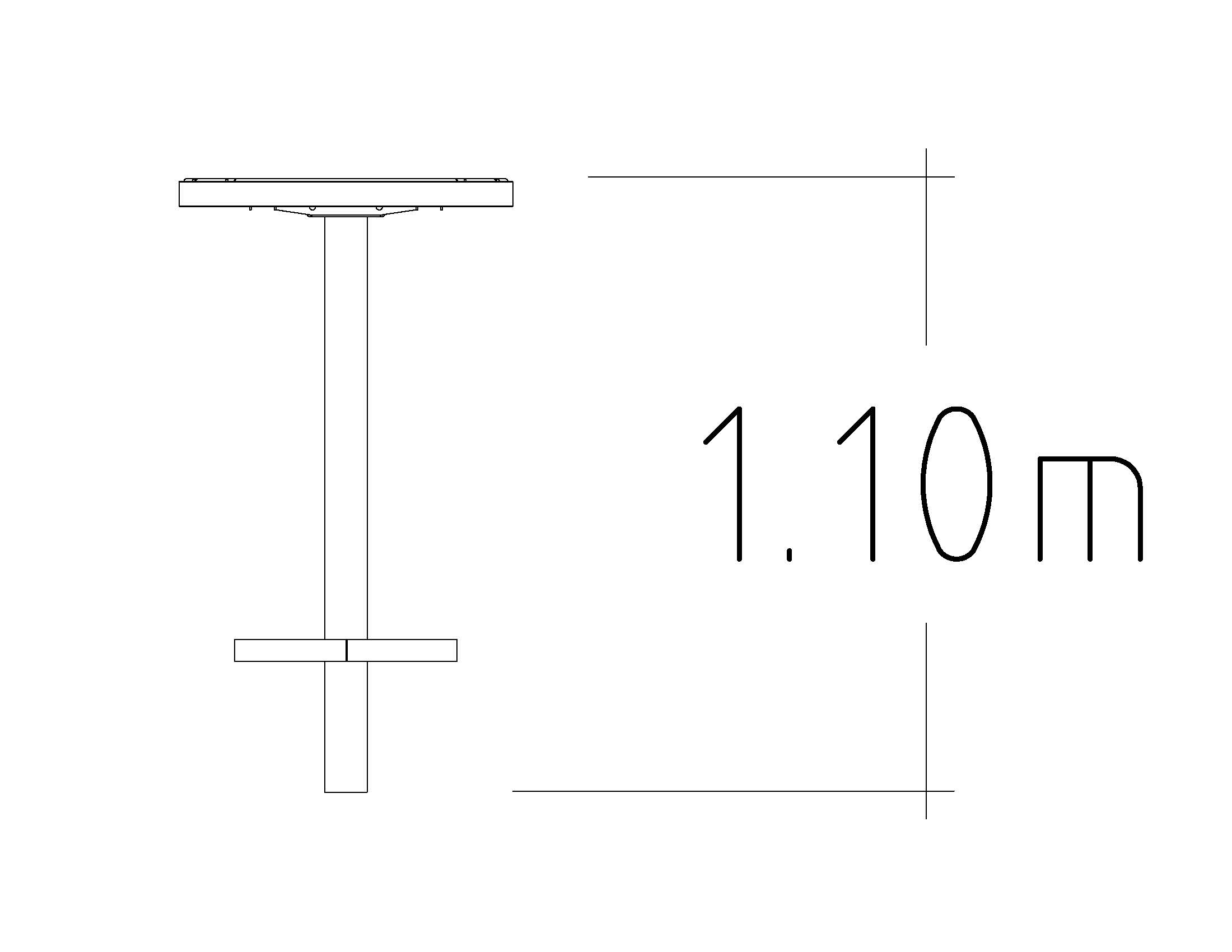 Round Bar Table Sofiero Hardwood