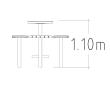 Bar Furniture Set Sofiero Hardwood