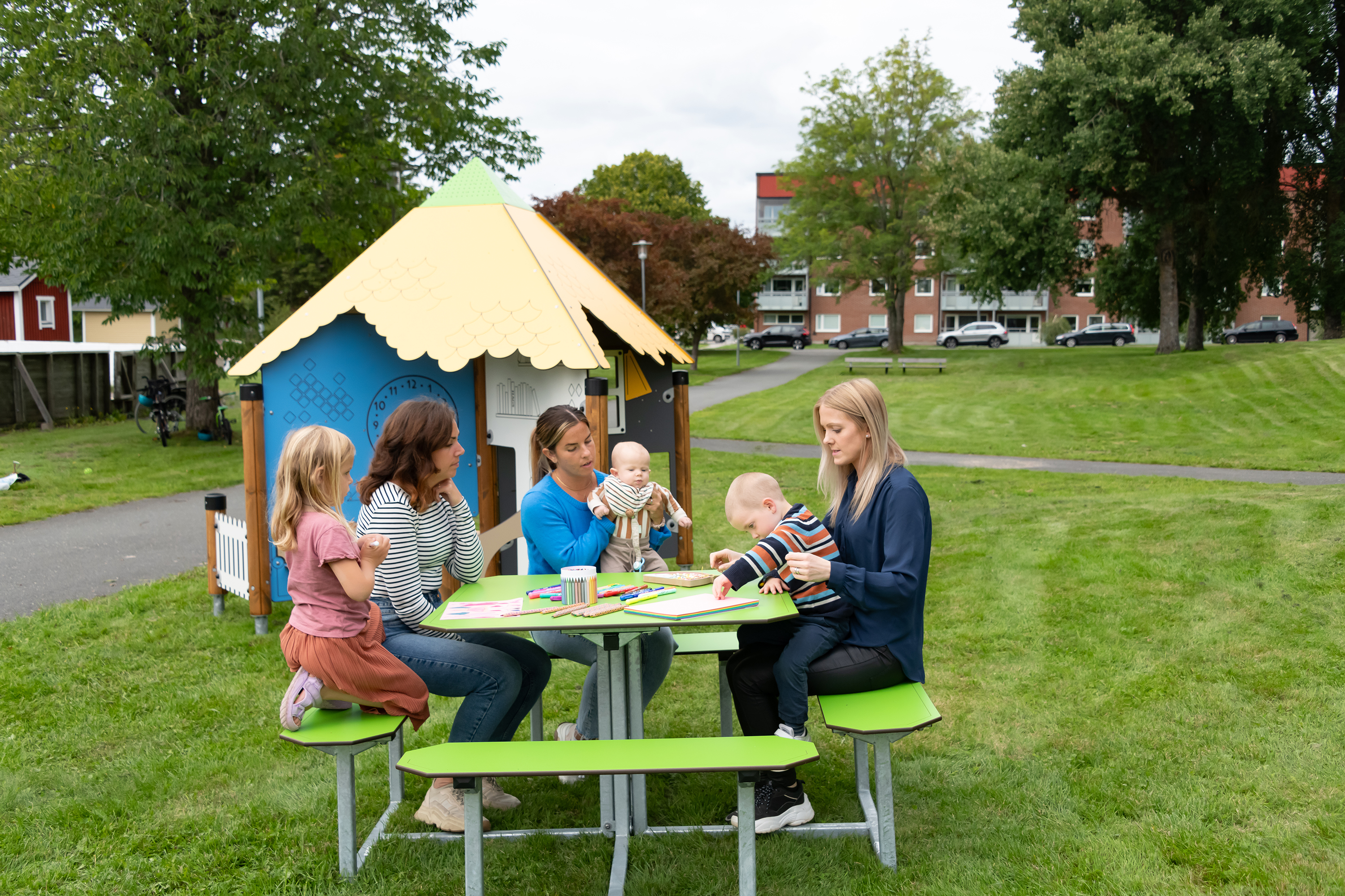 Picnic Table Skagen HPL