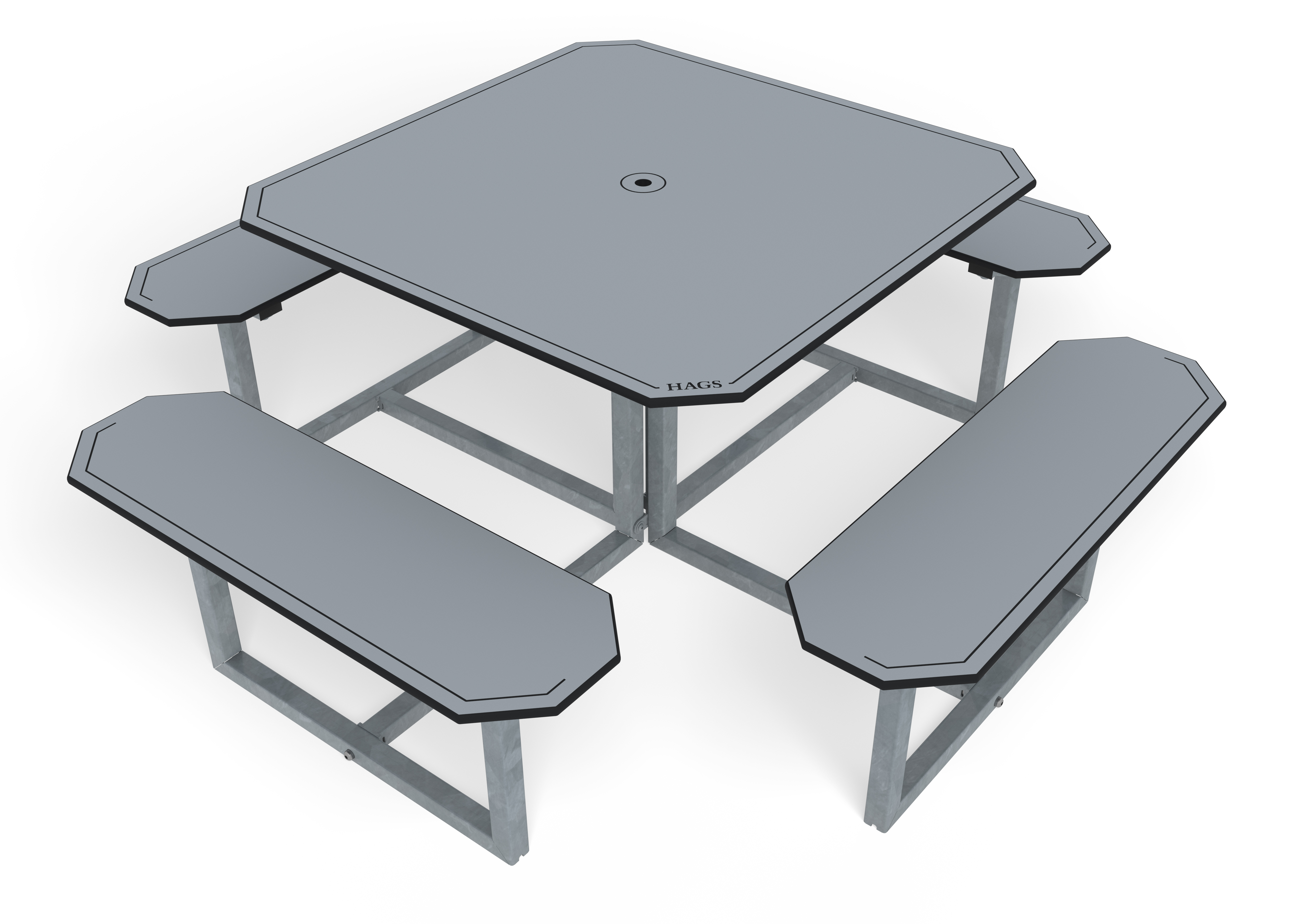 Picnic Table Skagen HPL