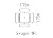 Picnic Table Skagen HPL