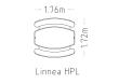 Picnic Table Linnea HPL